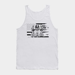 Football Player - Flag Tank Top